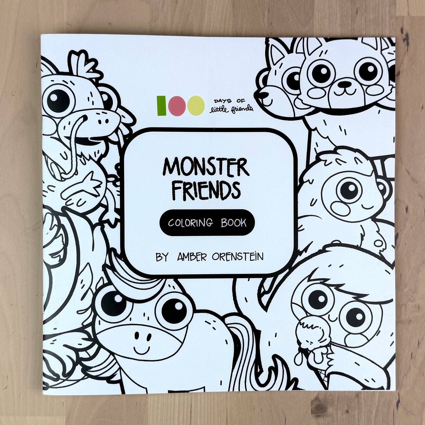 Monster Friends Coloring Book