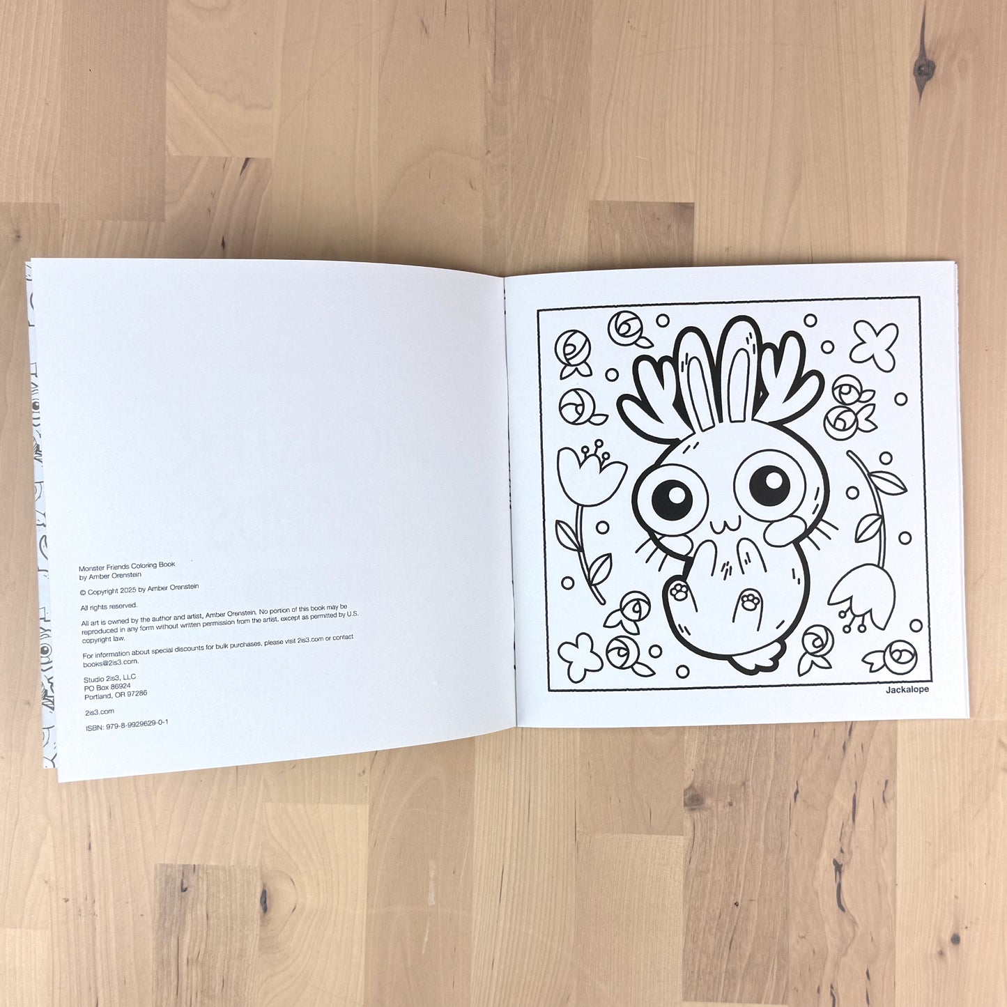 Monster Friends Coloring Book