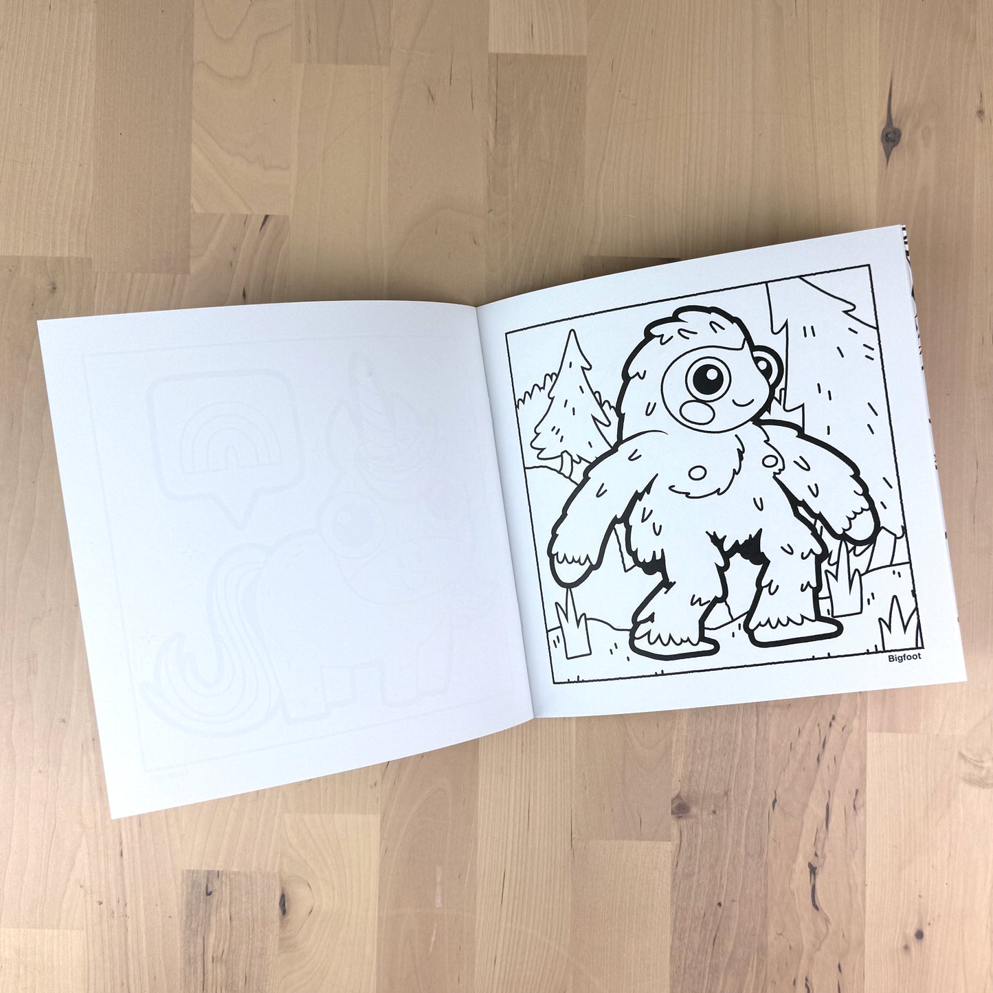 Monster Friends Coloring Book