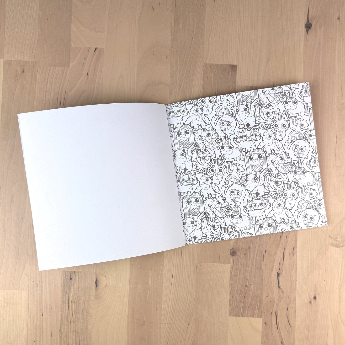Monster Friends Coloring Book