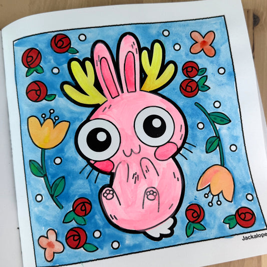 Monster Friends Coloring Book