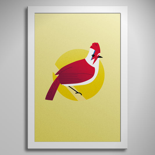 "Aladdin Sane Antshrike" Print