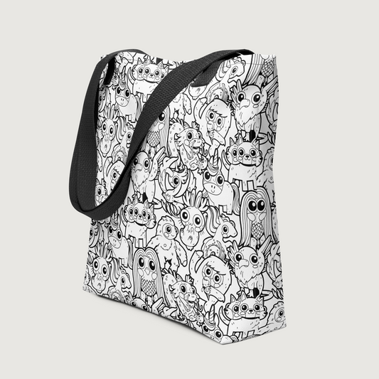 Monster Friends Tote Bag