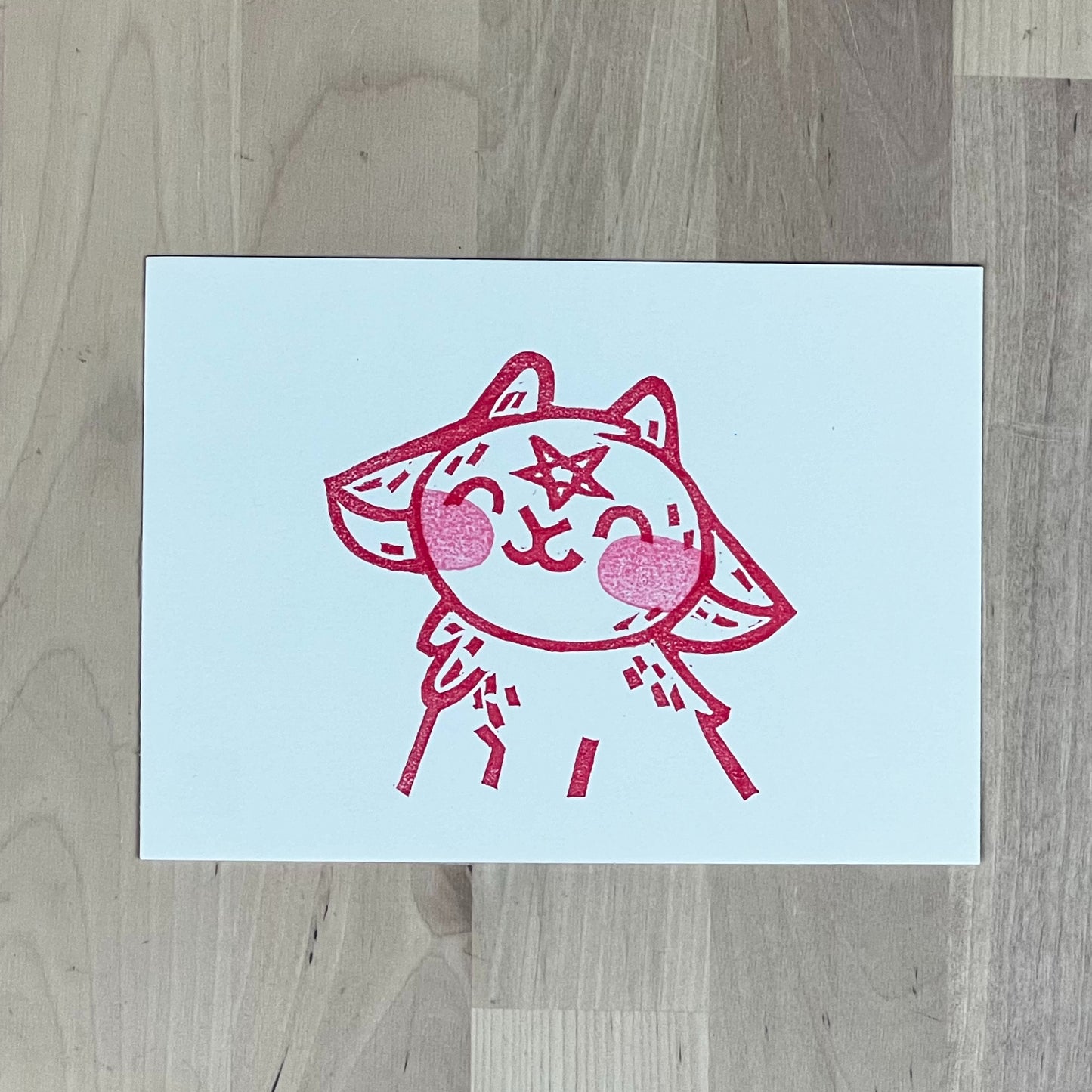 "Devil's Goat" | Block Print