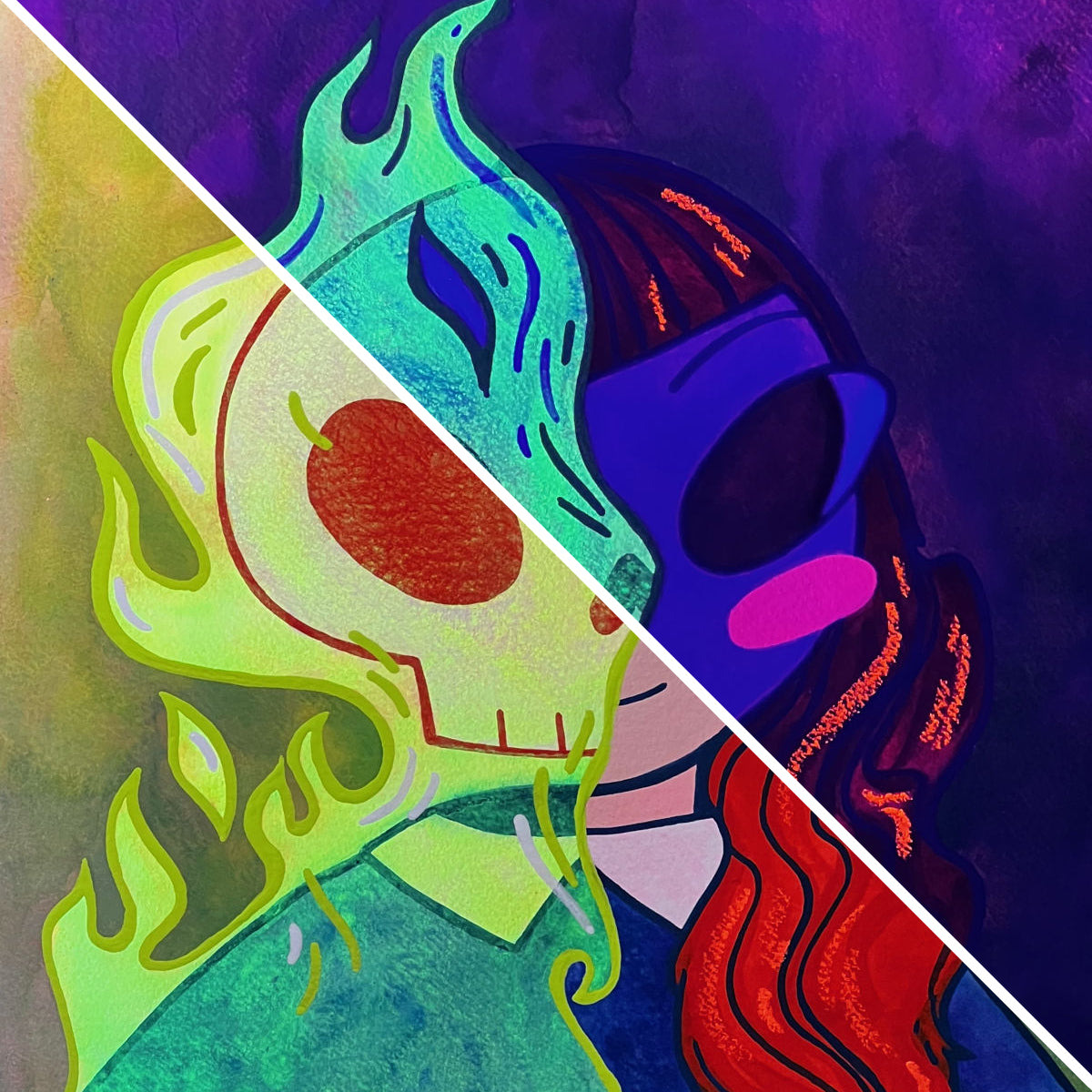 "Ghost Girl" Original Painting
