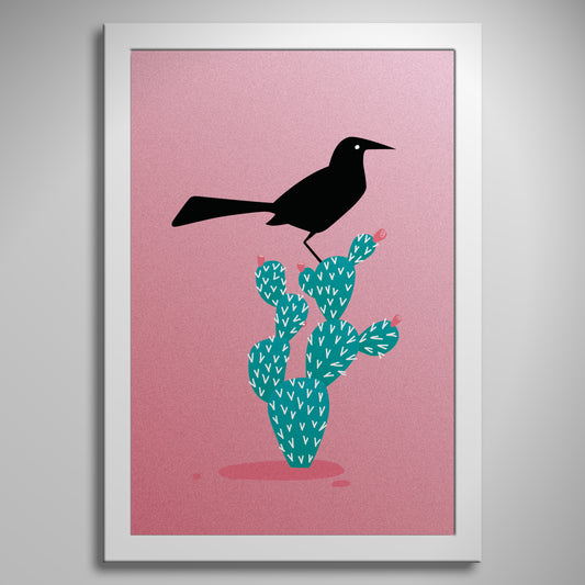 "Boat-tailed Grackle" Print