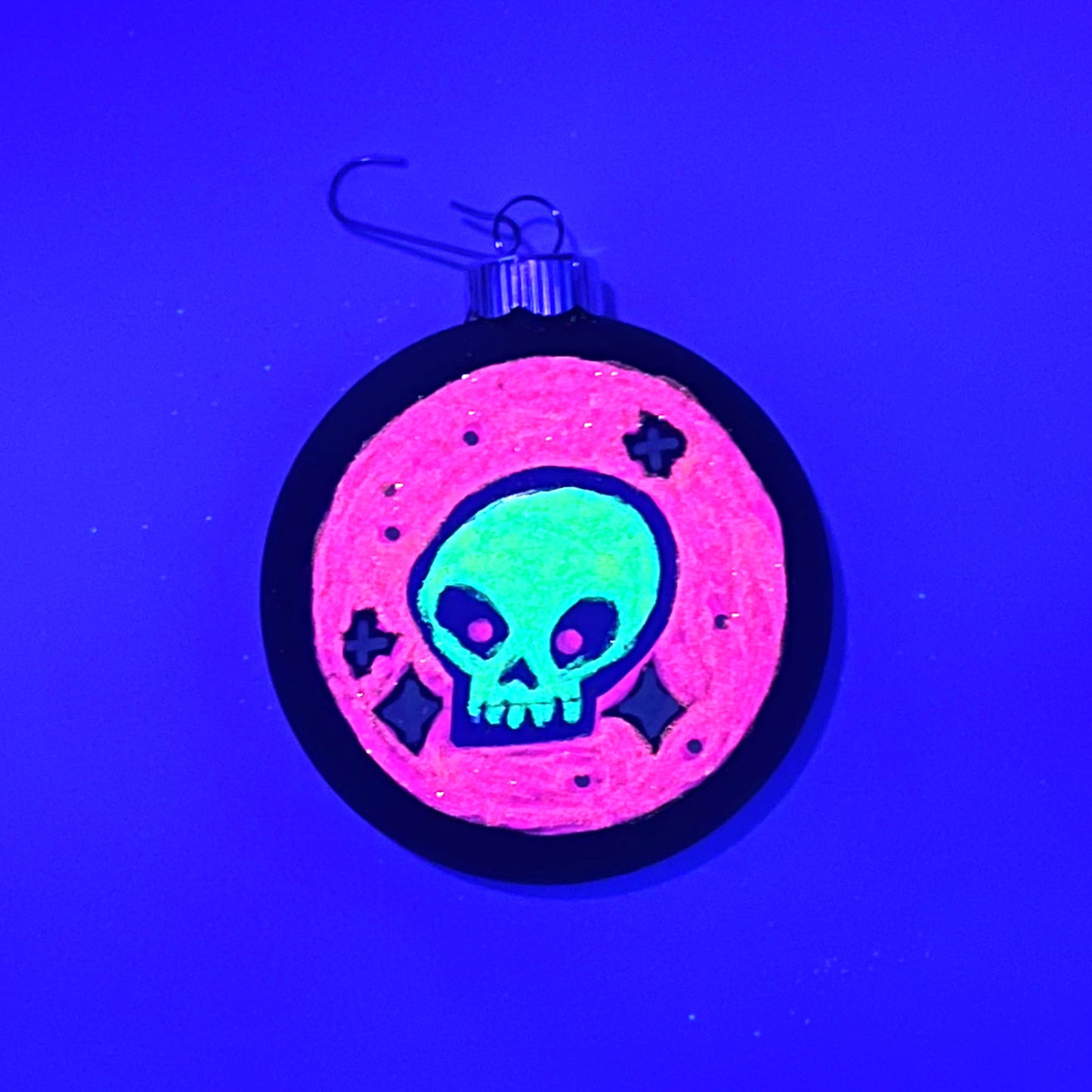Skull Halloween Hand-painted Ornament