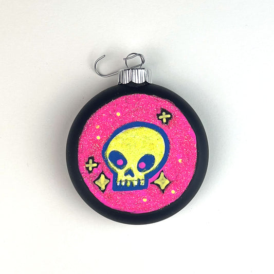 Skull Halloween Hand-painted Ornament