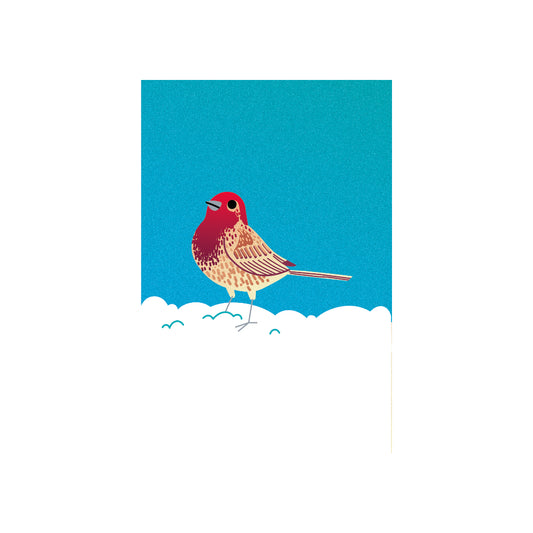 "House Finch" Print | Digital Illustration