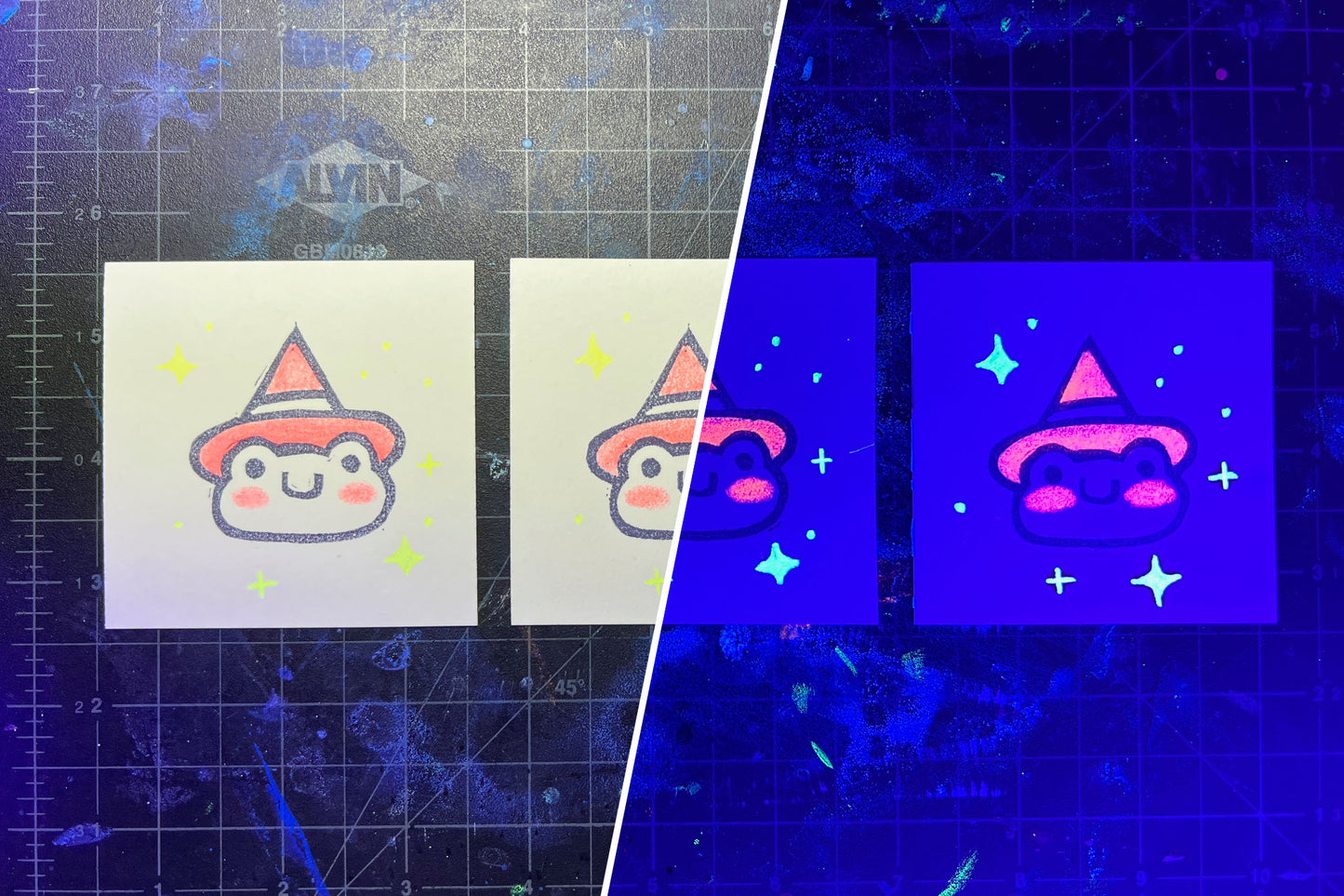 Halloween Friends Mini Relief Prints