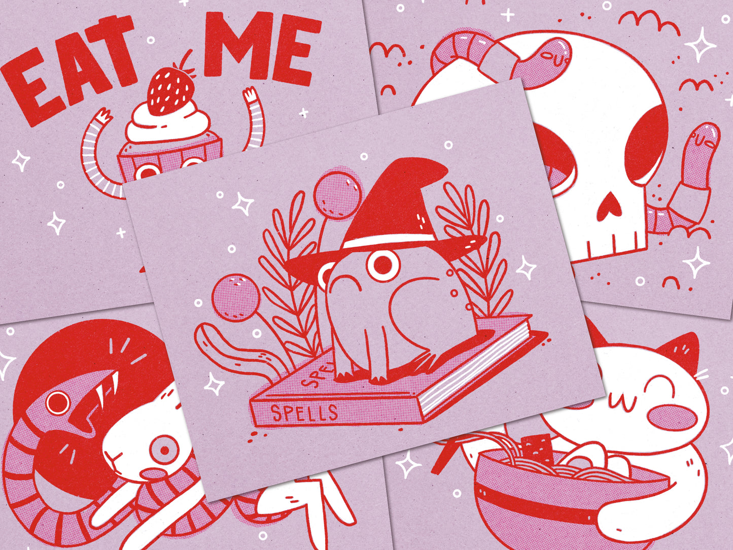 All the different prints available to choose from