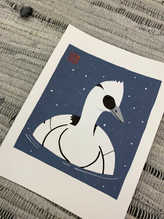 Smew Original Artwork