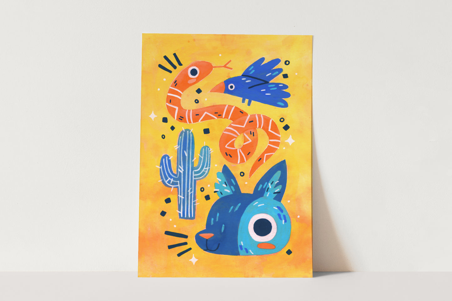 "Dessert Friends" Original Art Print