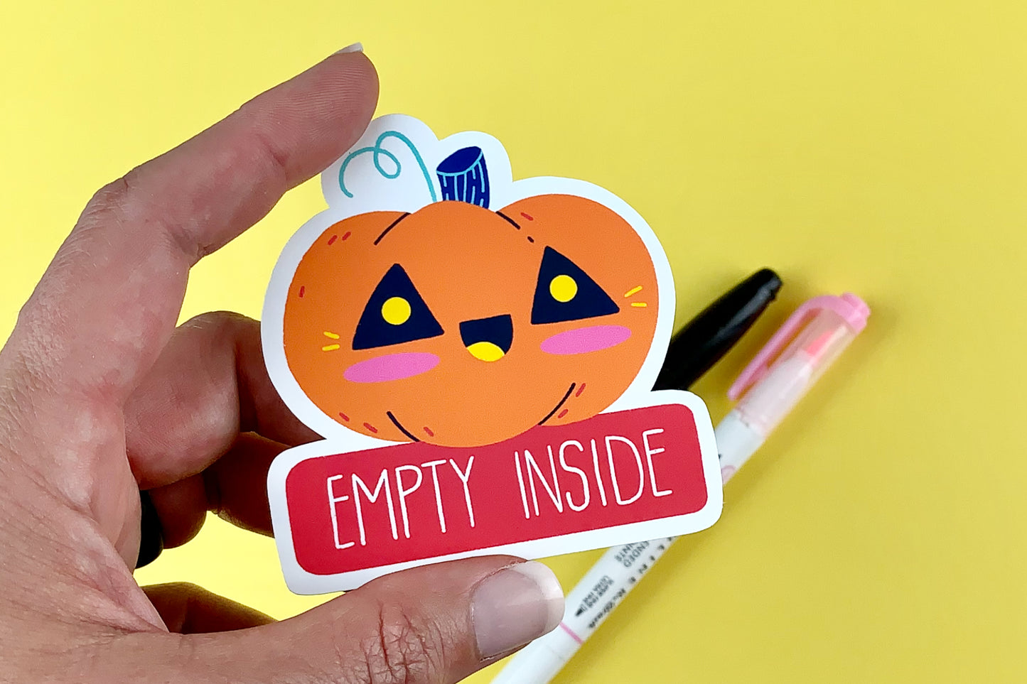 Pandemic Halloween Weatherproof Matte Stickers