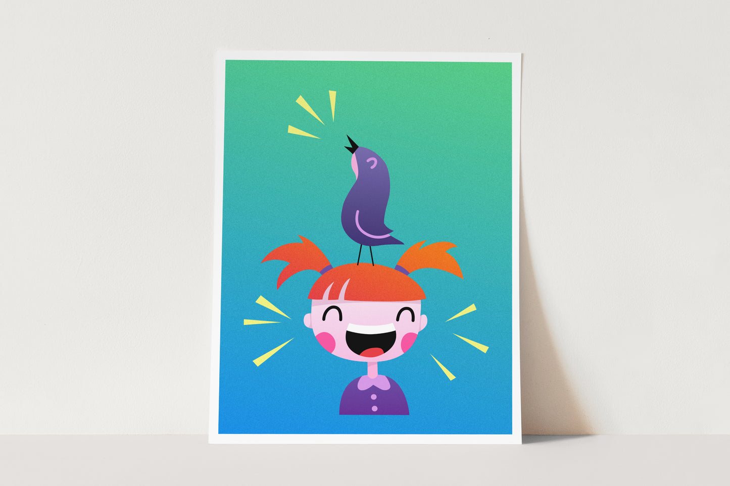 "Chachalaca" Print | Digital Illustration