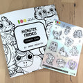 Monster Friends Coloring Book