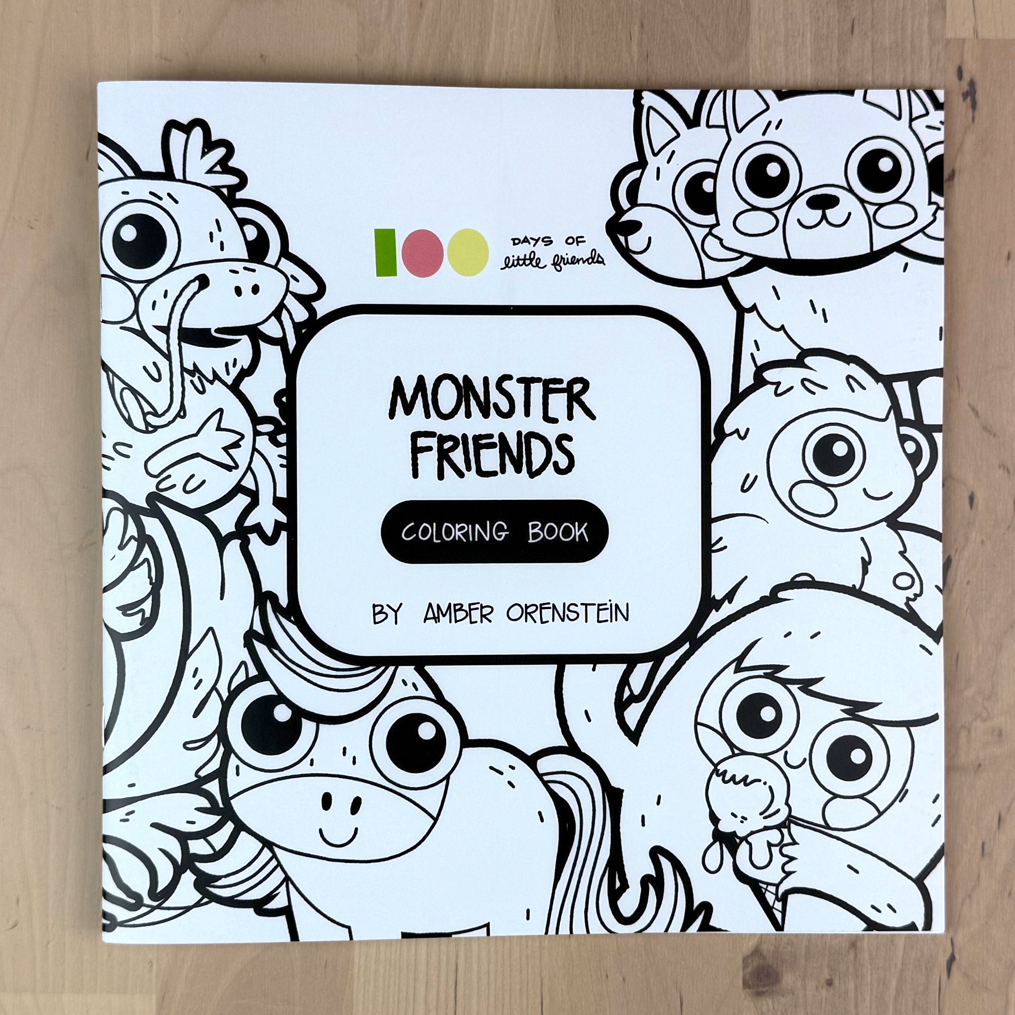 Monster Friends Coloring Book