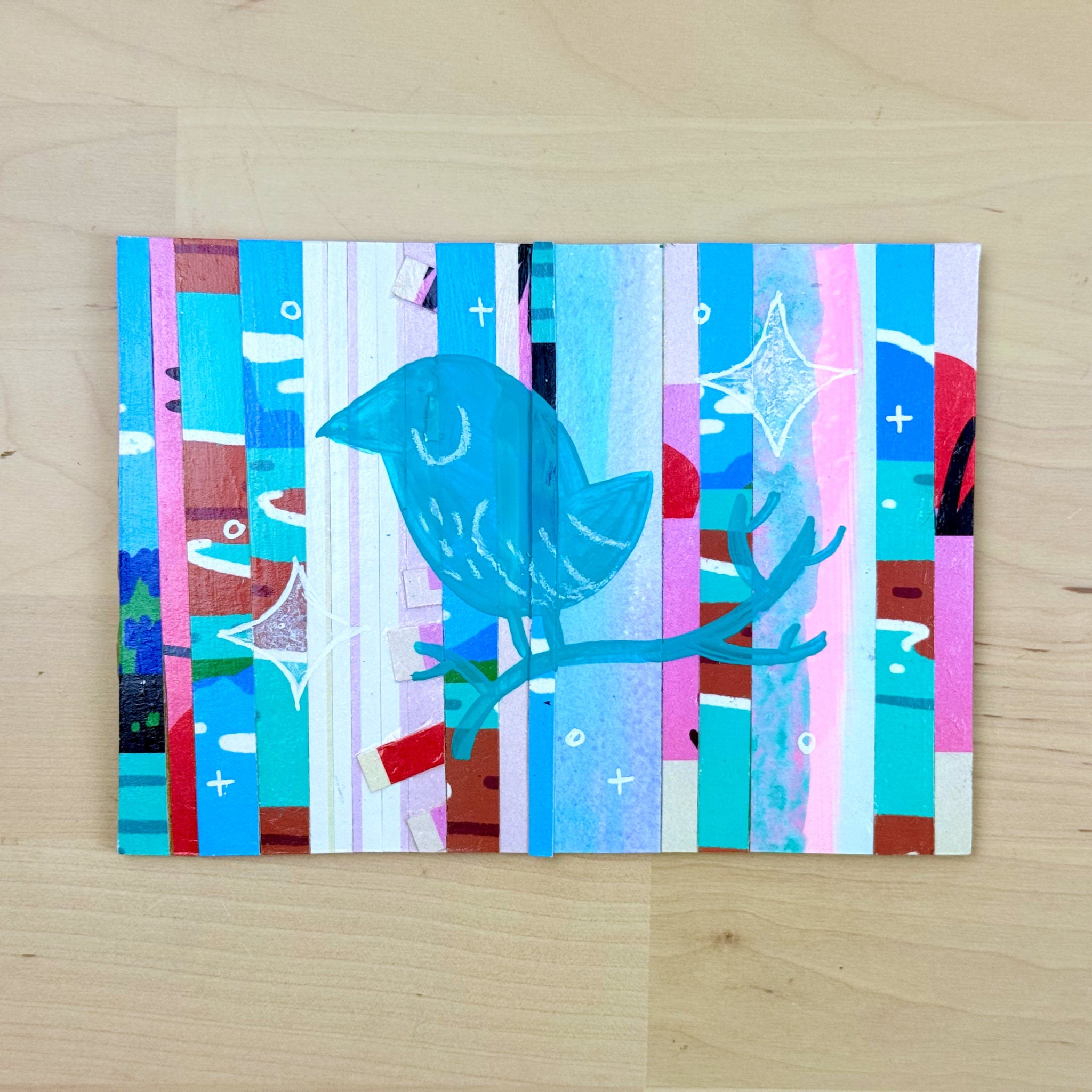 Scrap Collage Art