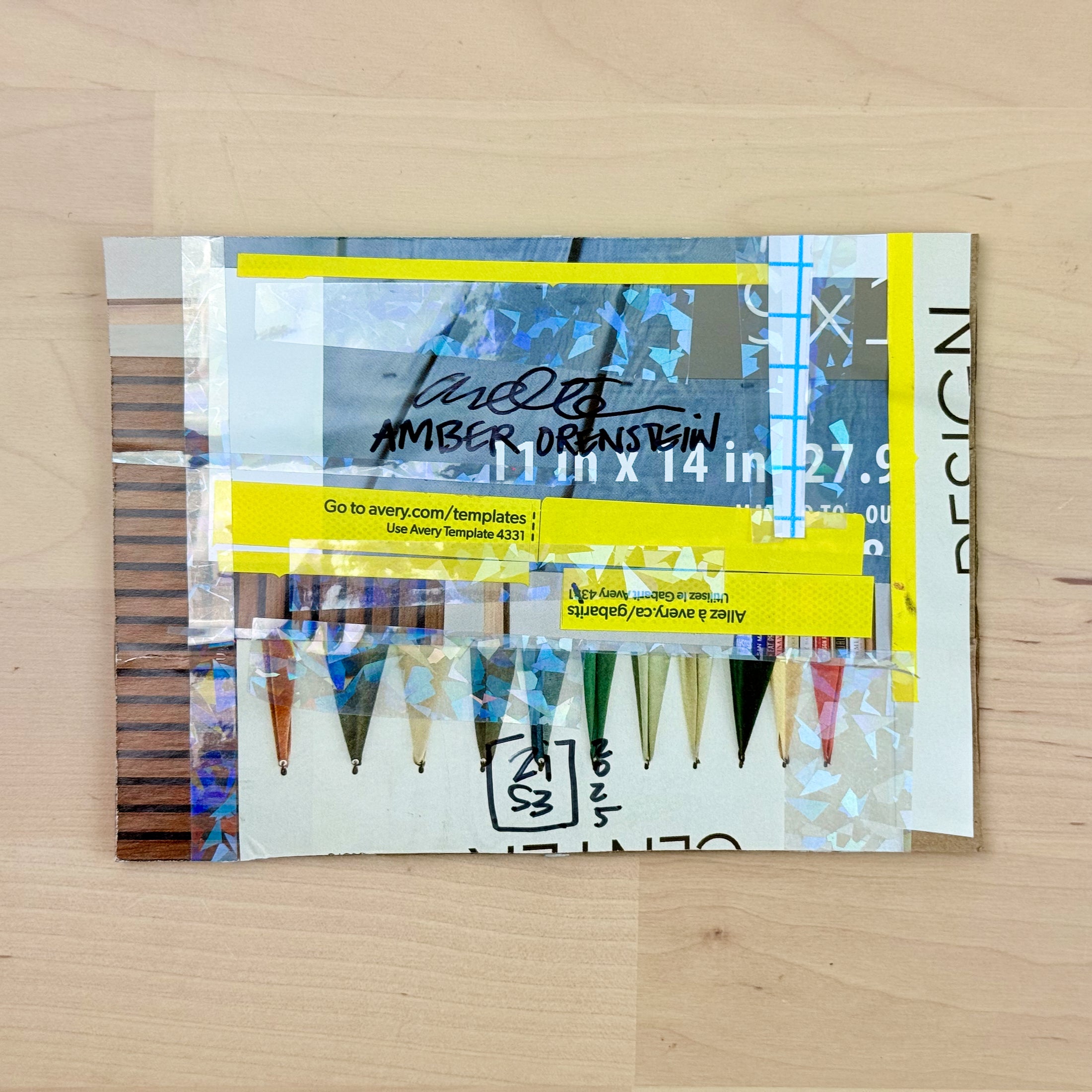 Scrap Collage Art