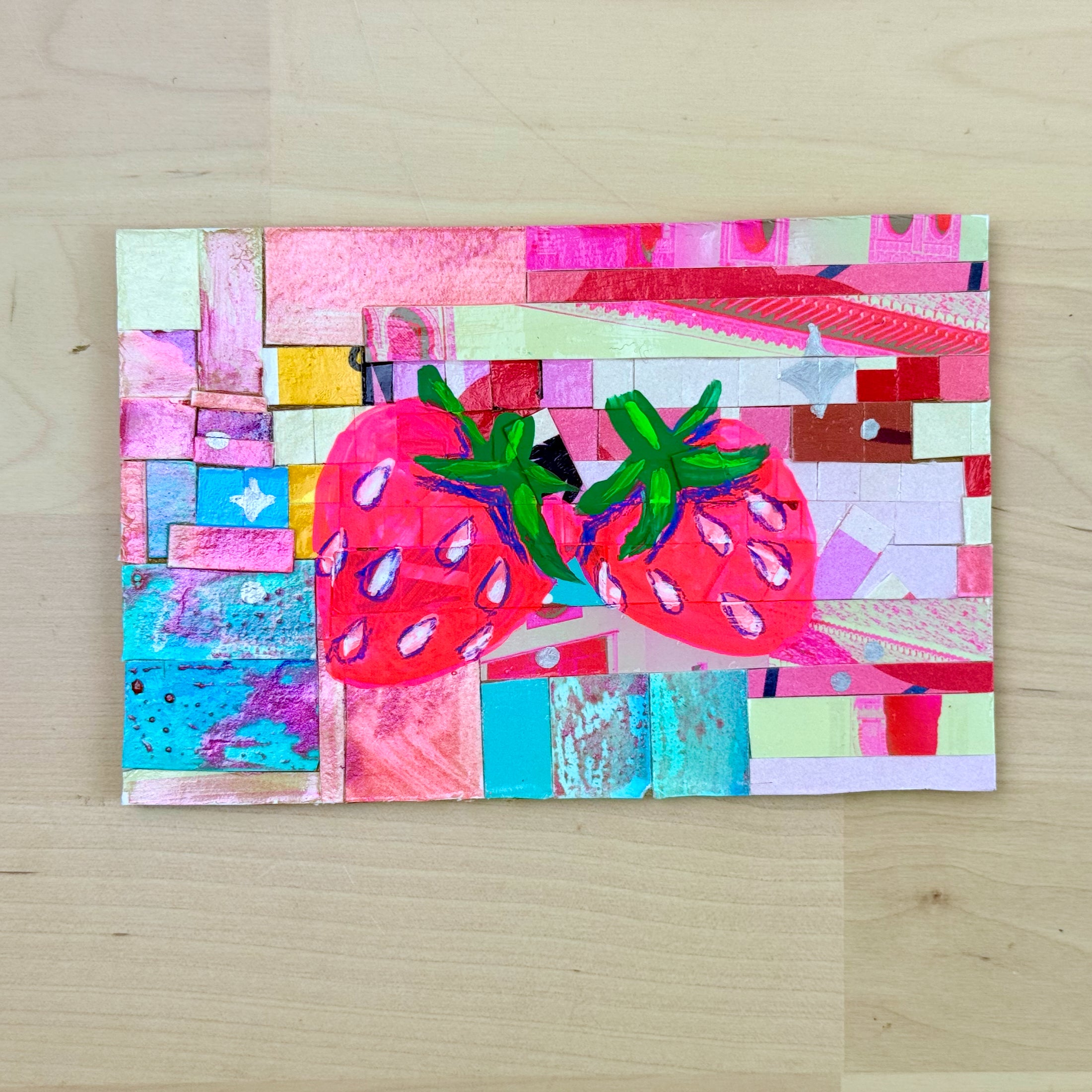 Scrap Collage Art