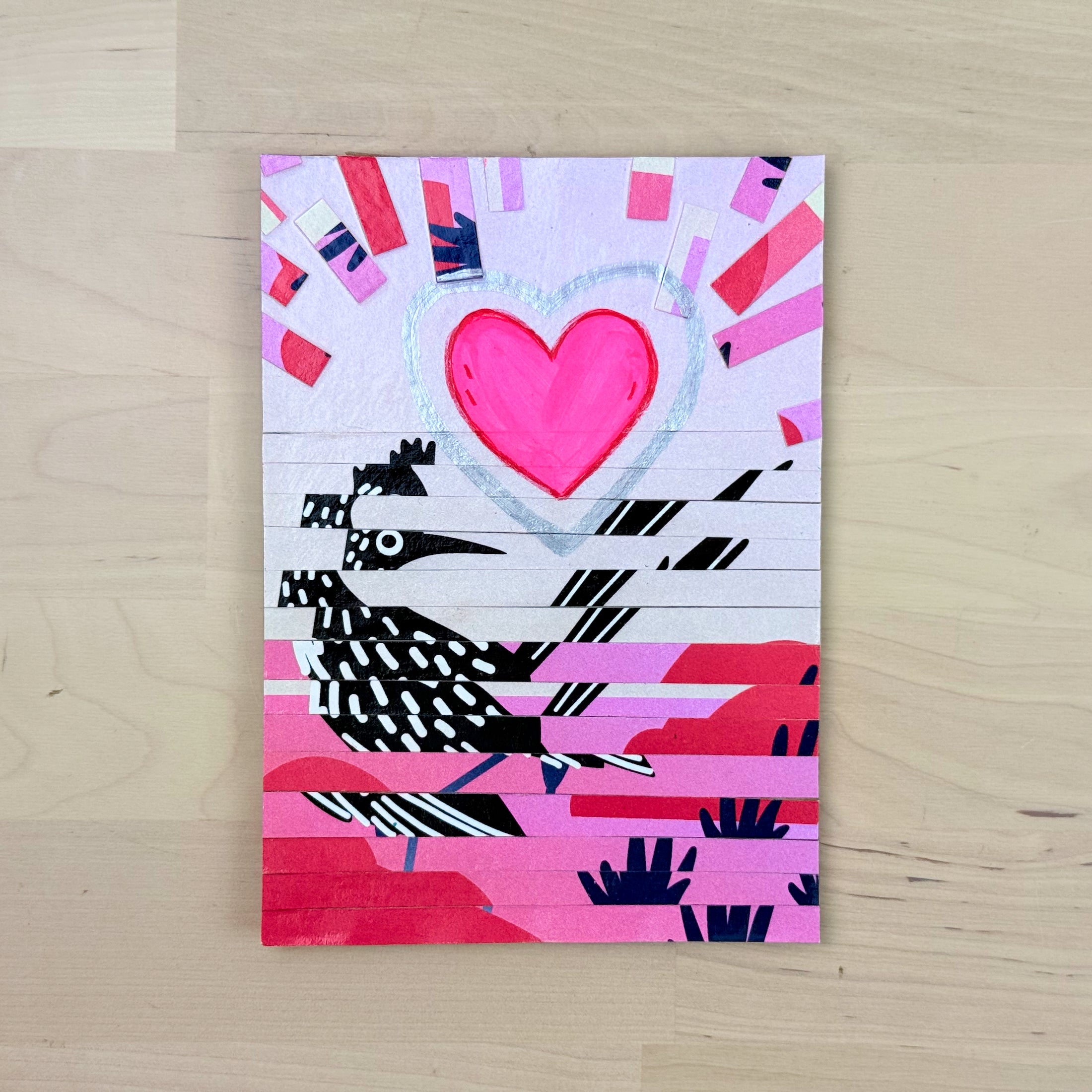 Scrap Collage Art