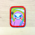 Pink Reaper Clear Sticker