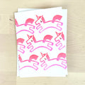 Unicorns Greeting Card