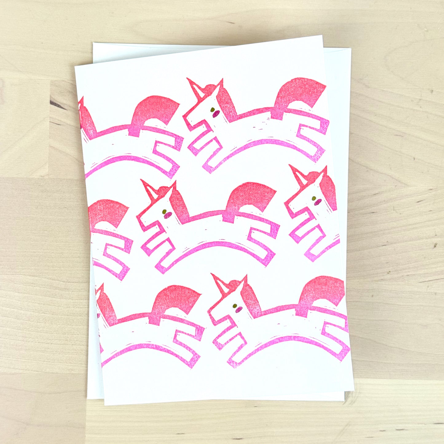 Unicorns Greeting Card