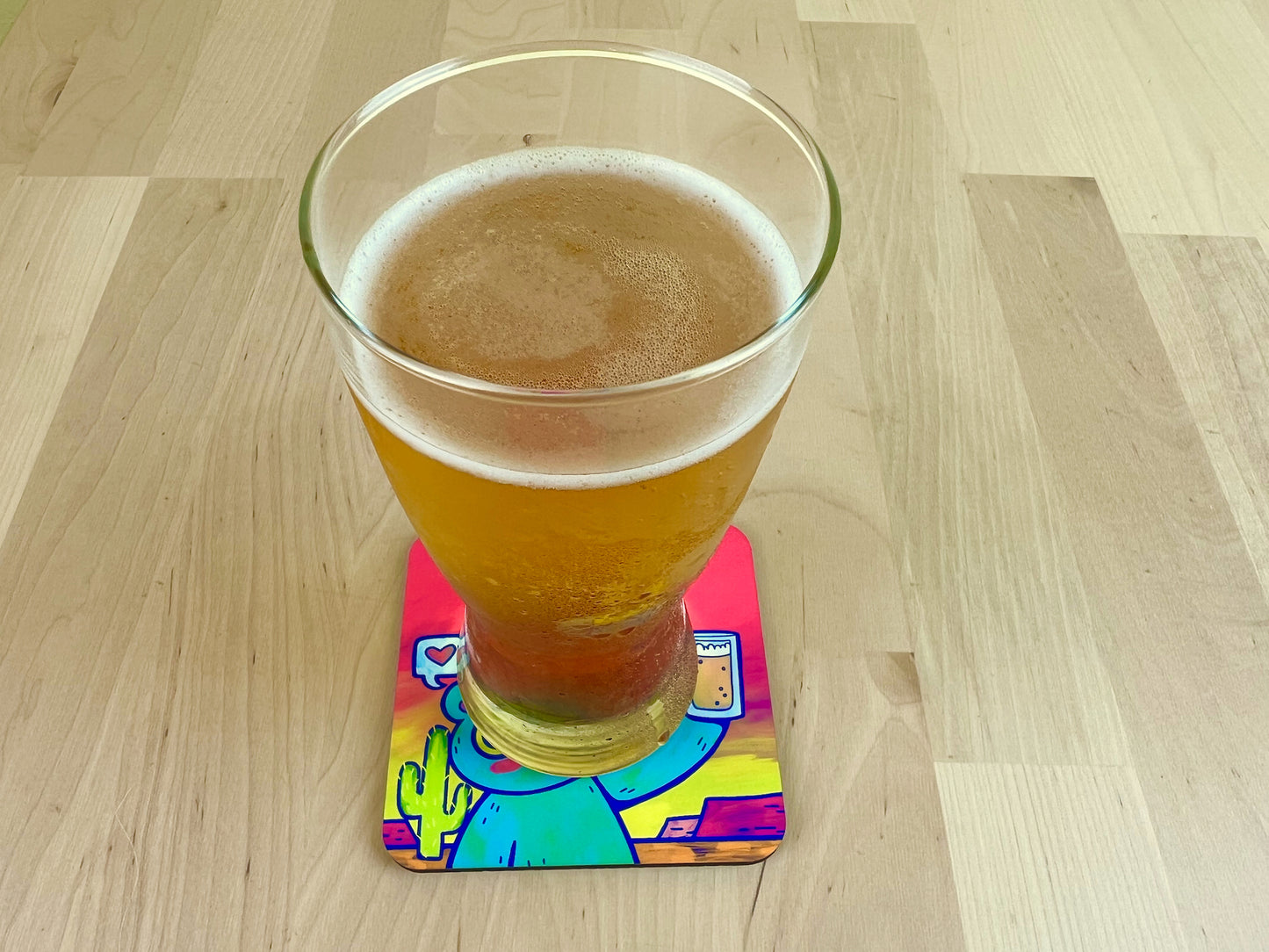 Desert Beer Bear Coaster