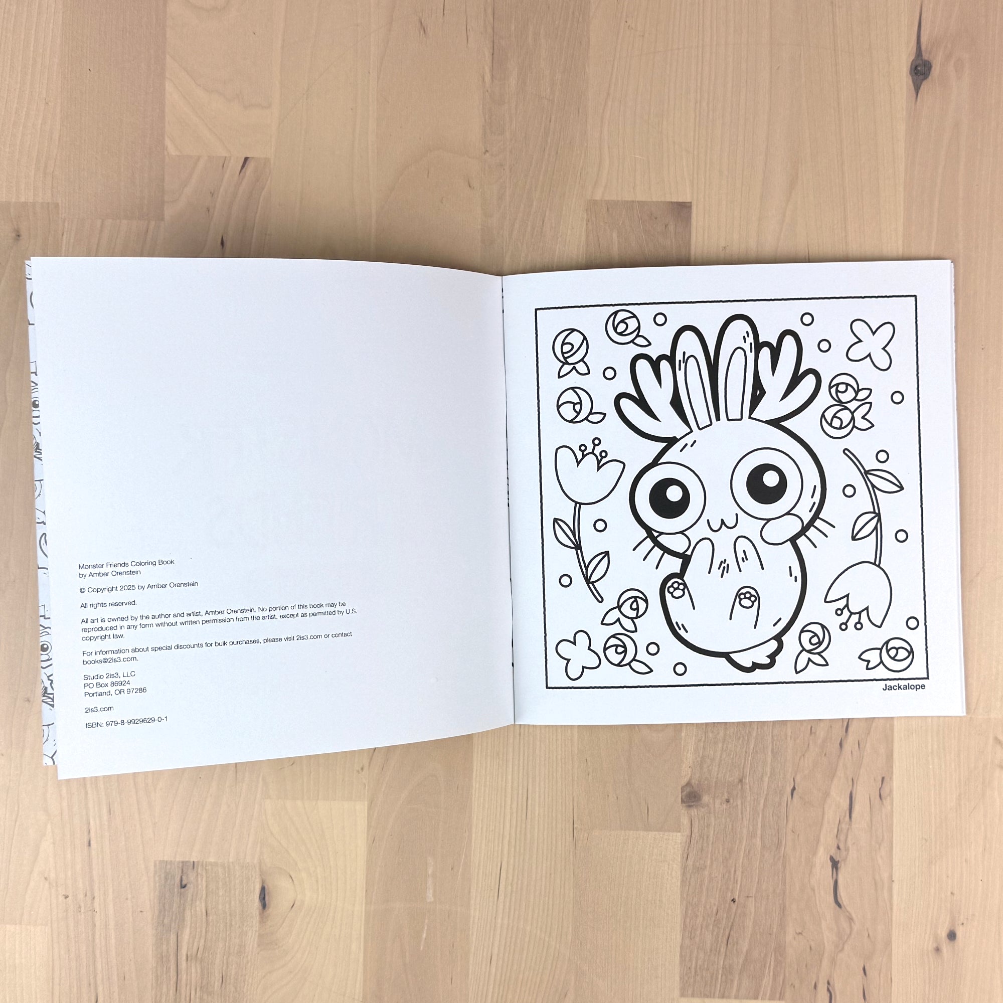 Monster Friends Coloring Book