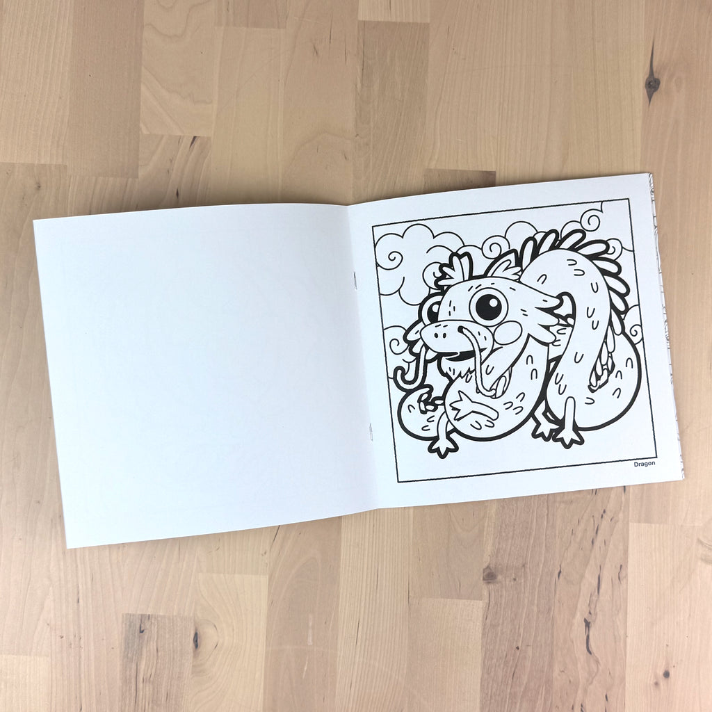 Monster Friends Coloring Book