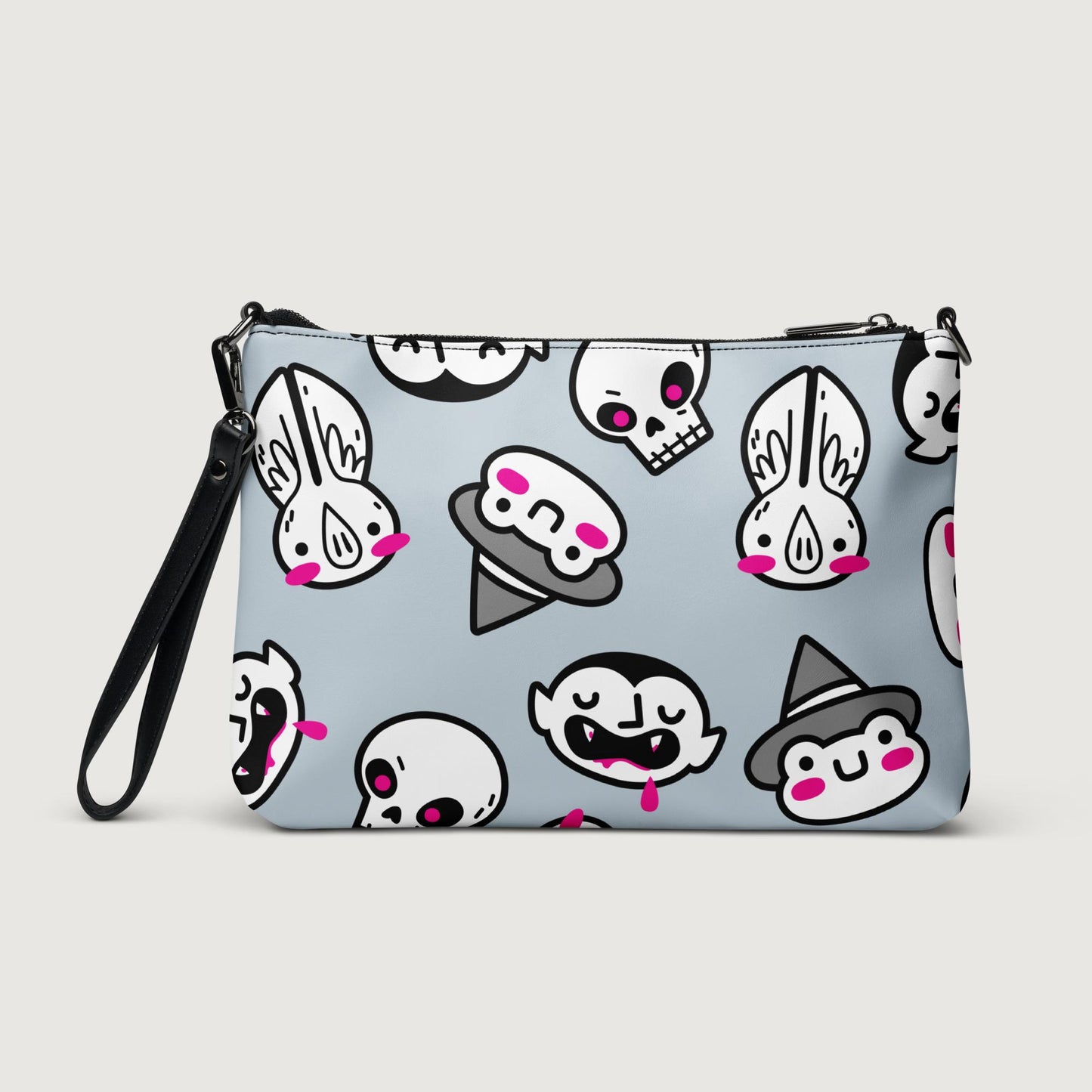 Halloween Friends (Bone Grey) Crossbody Bag