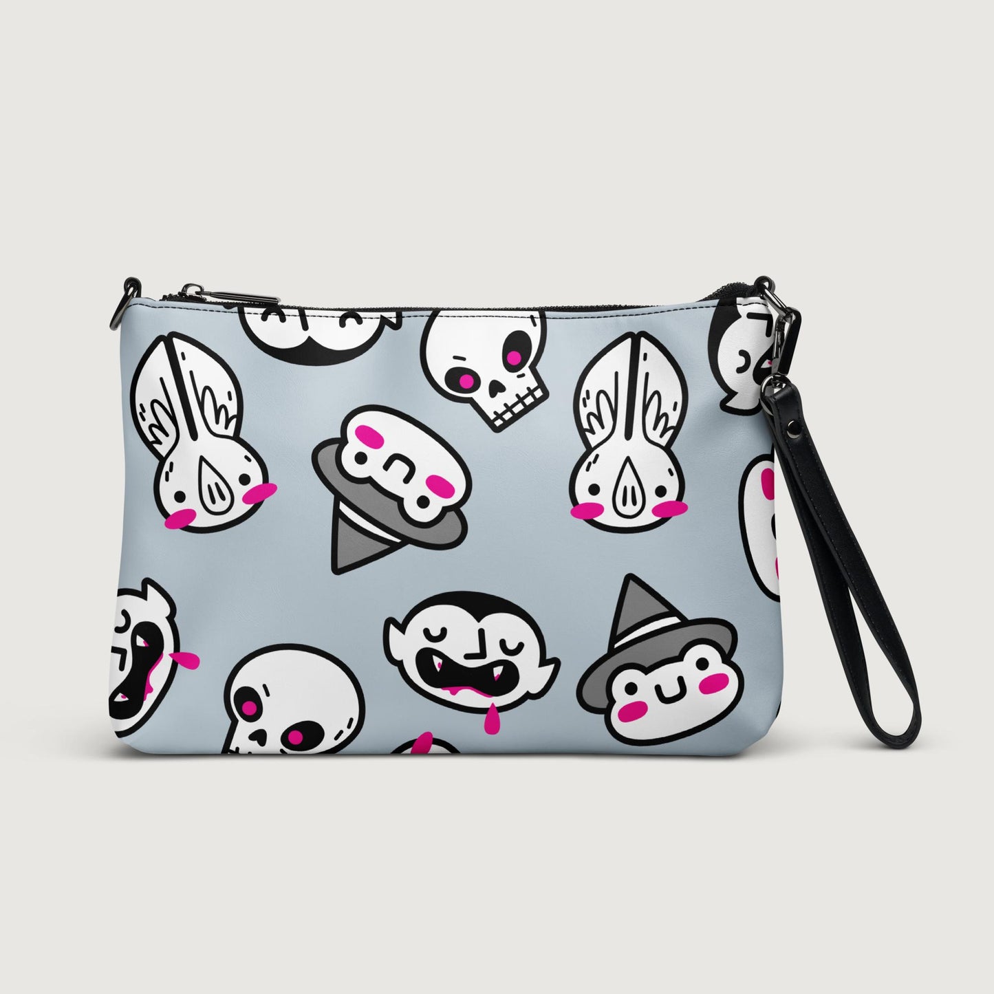 Halloween Friends (Bone Grey) Crossbody Bag