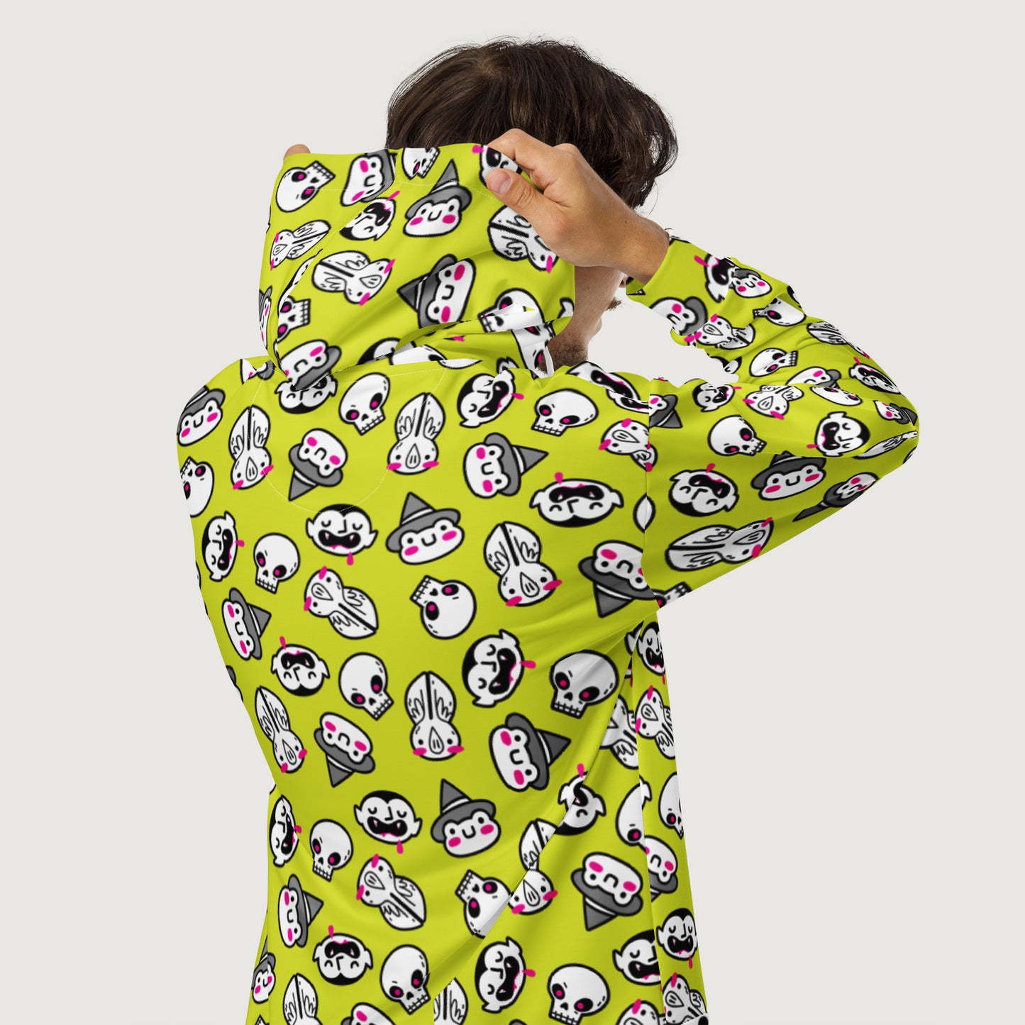 Halloween Friends (Slime Green) Hoodie - Unisex Zip