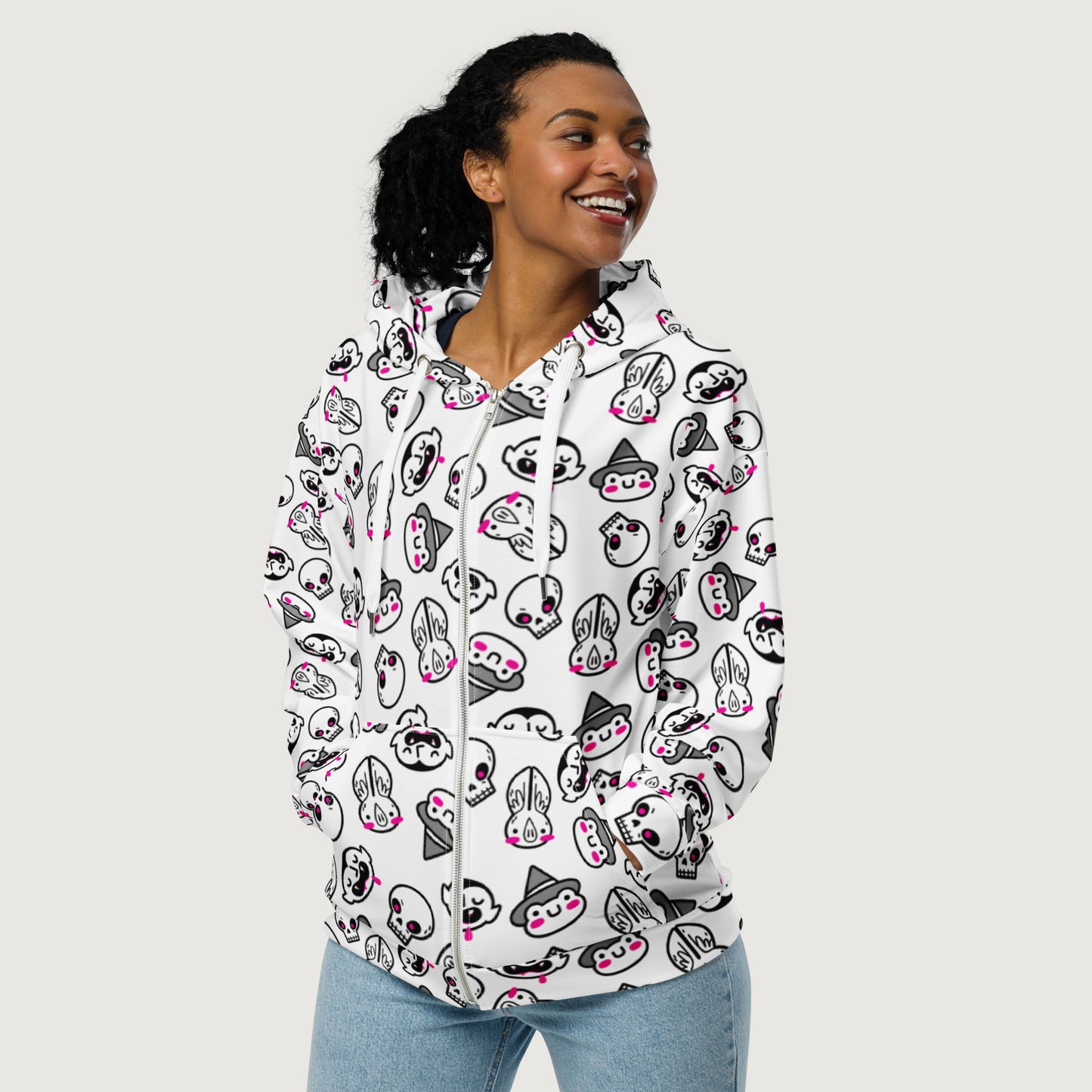 Halloween Friends Hoodie - Unisex Zip