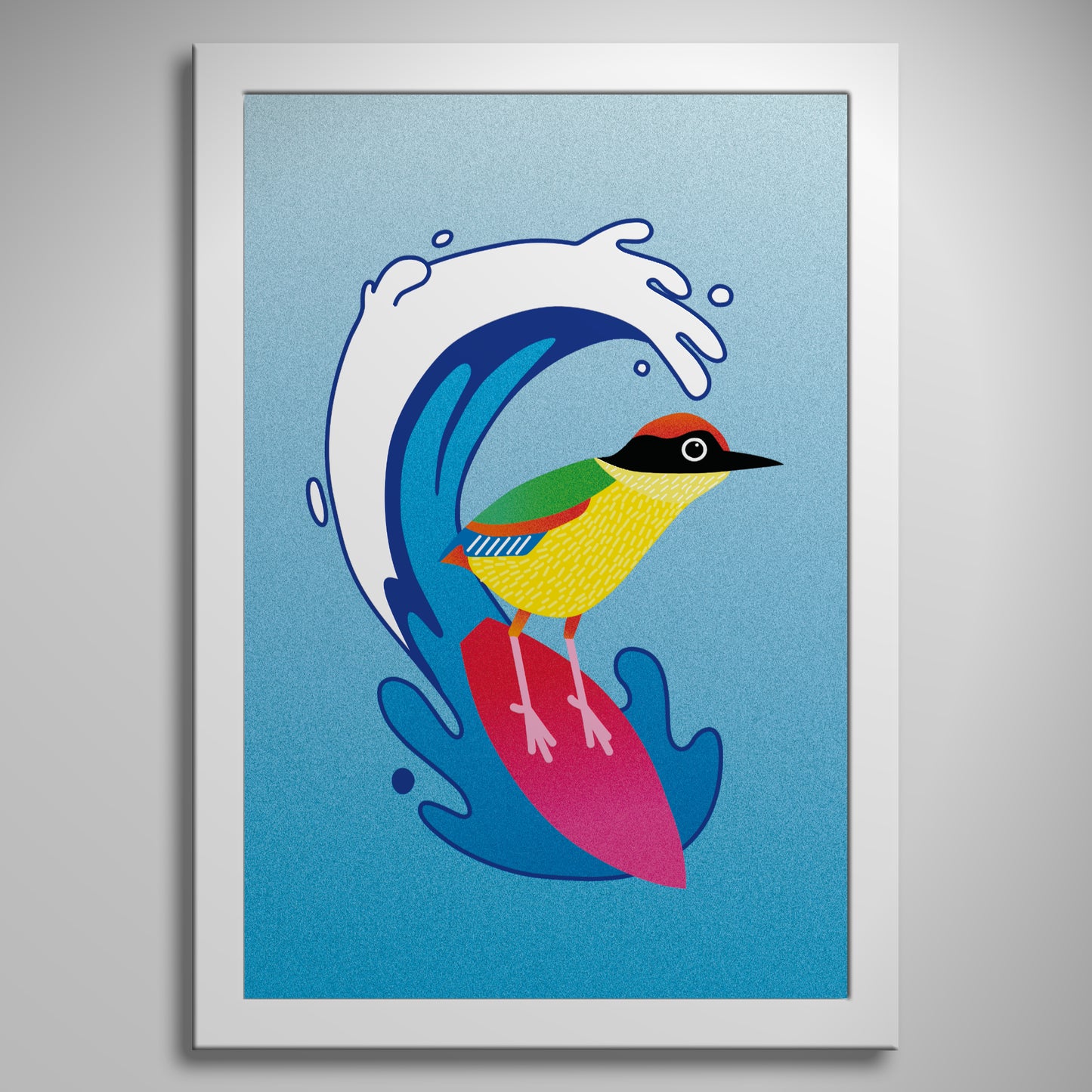 "Barreled Pitta" Print