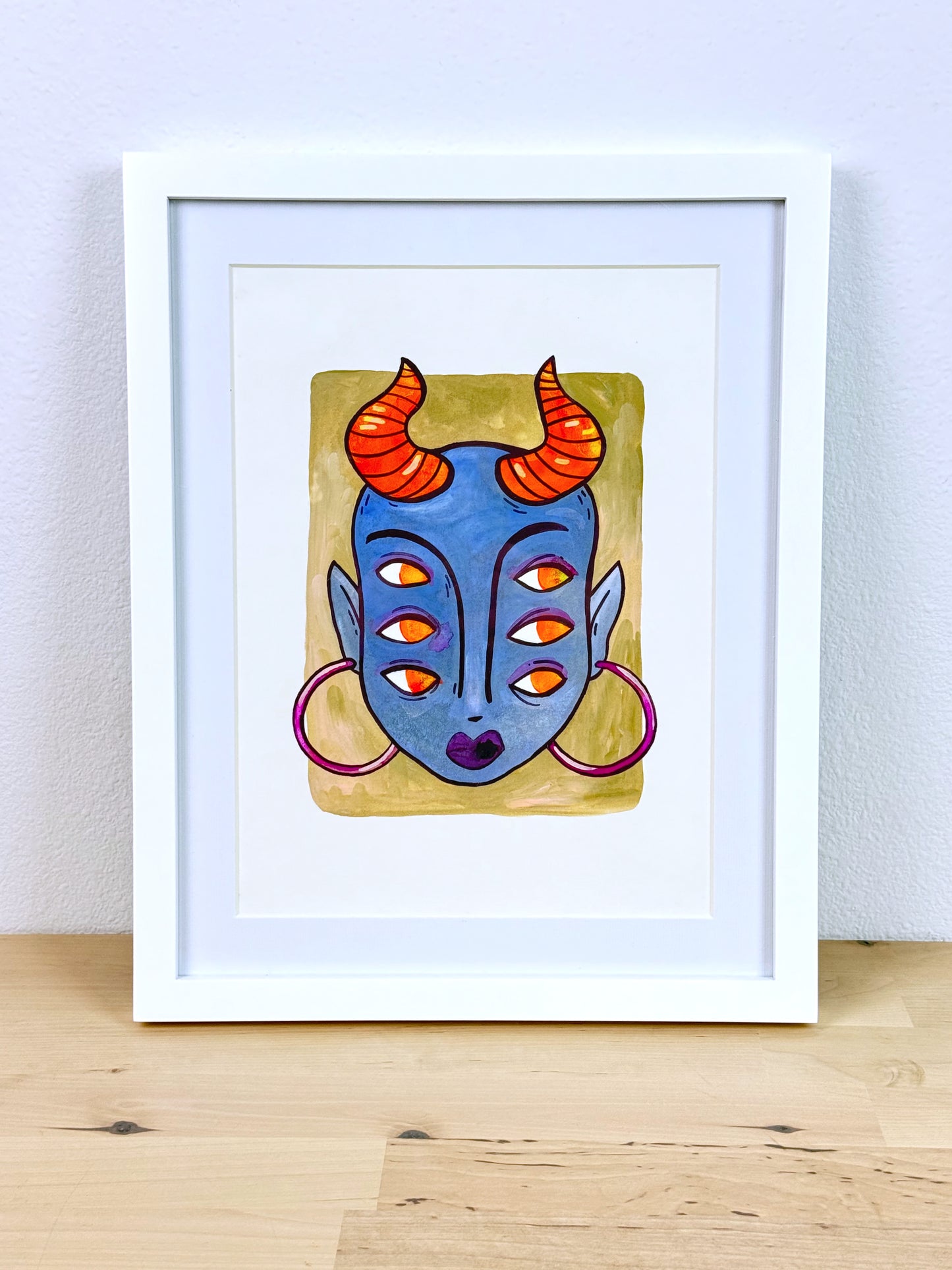 "Eyes" Painting Original Artwork