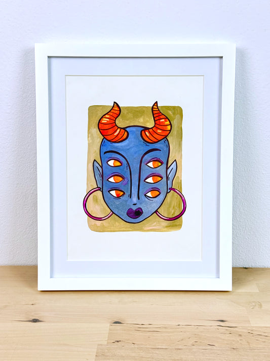 "Eyes" Painting Original Artwork