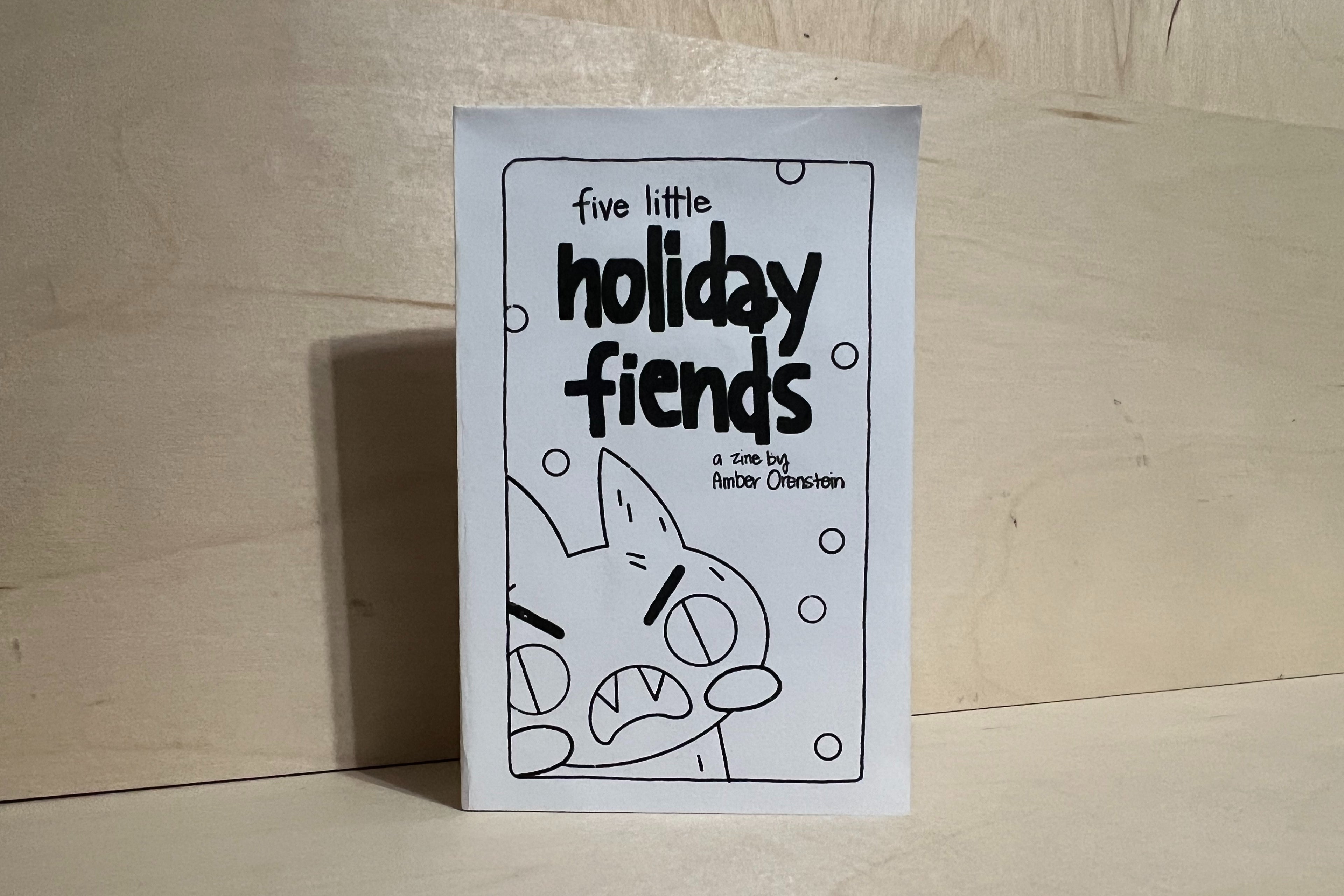 Five Little Holiday Fiends Zine