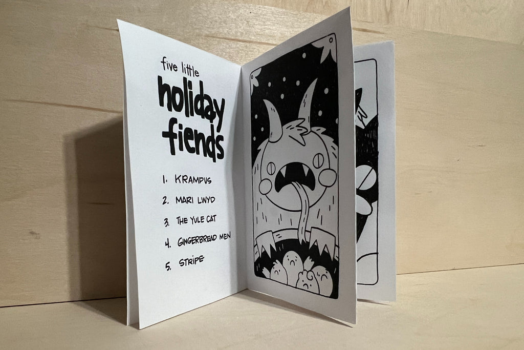 Five Little Holiday Fiends Zine