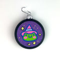 Frog Witch Halloween Hand-painted Ornament