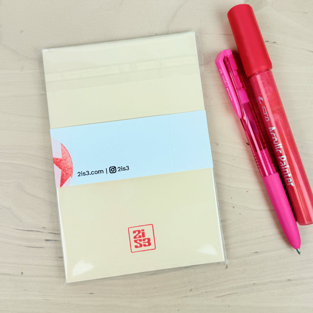 Back of the Jump Start! notepad
