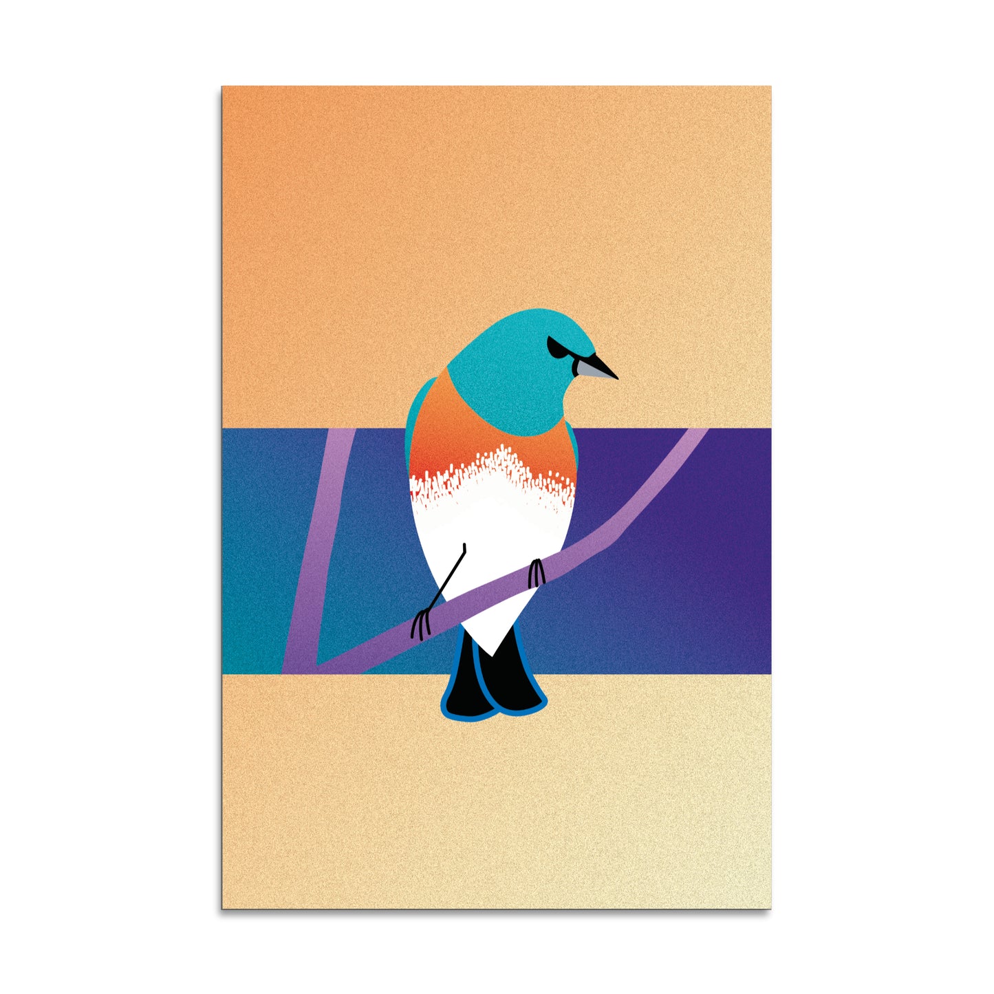 "Lazuli Bunting" Print