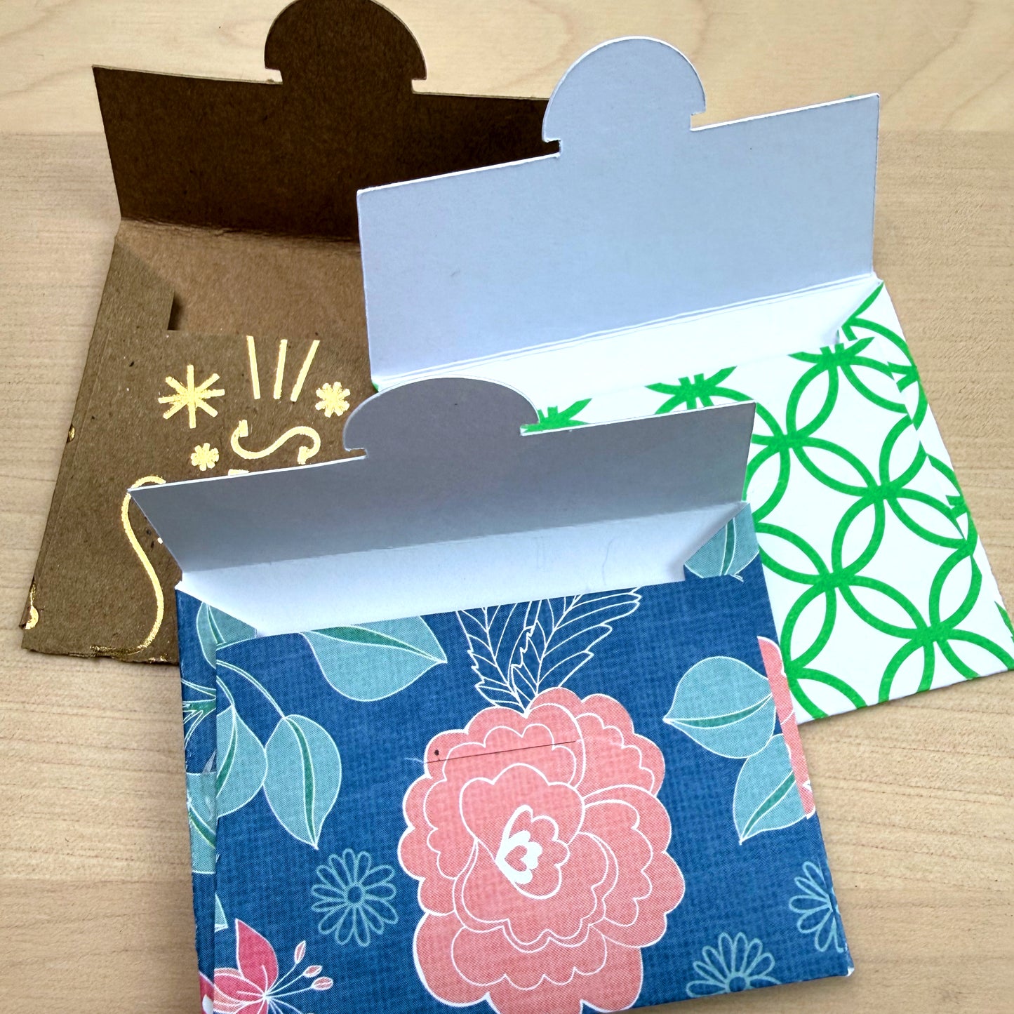Hand made mini envelopes