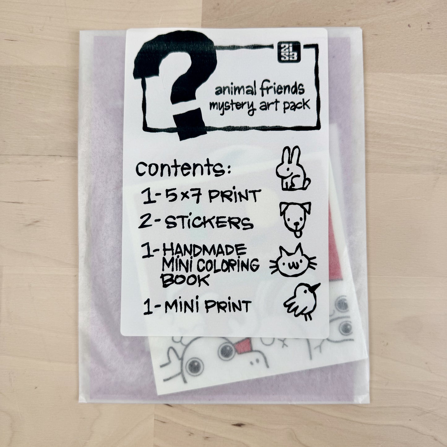 Animal Friends Mystery Art Pack!