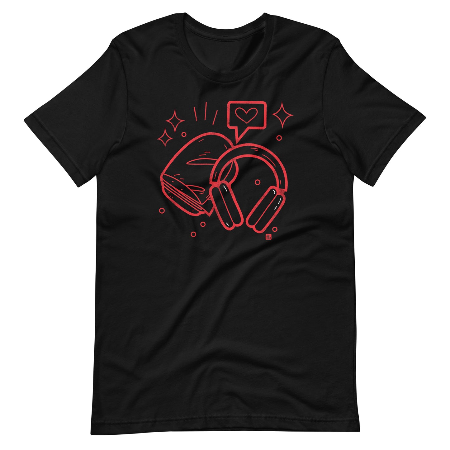 Hoagie + Headphones T-shirt