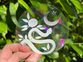 "Color Witch Snake” Suncatcher | Window Decal Sticker
