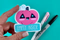 Pandemic Halloween (80s Edition) Weatherproof Matte Stickers