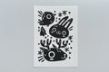 "April Snow" | Block Print