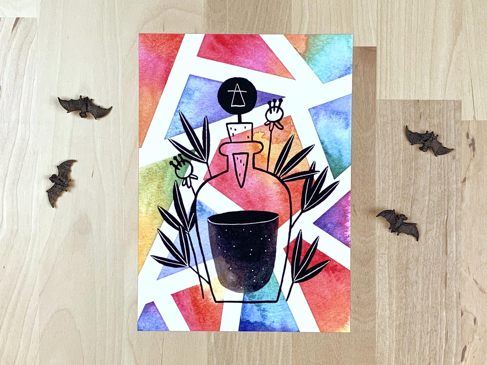 Color Witch Series Prints